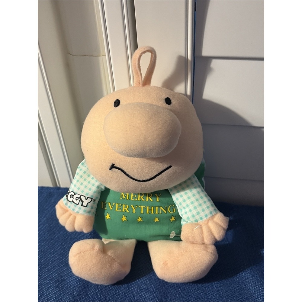 Vintage 1988 Ziggy Plush Merry Everything Christmas NWT 8" Rare